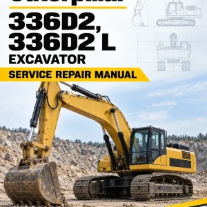 Caterpillar CAT 336D2, 336D2 L Excavator Service Repair Manual (WDC00001 and up)