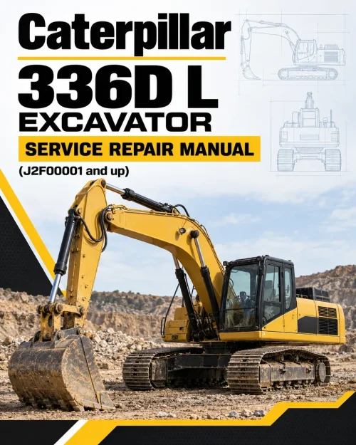 Caterpillar CAT 336D L Excavator Service Repair Manual (J2F00001 and up)