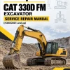 Caterpillar CAT 330D FM Excavator Service Repair Manual (H3K00001 and up)