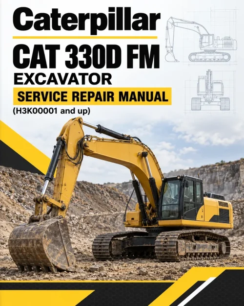 Caterpillar CAT 330D FM Excavator Service Repair Manual (H3K00001 and up) Caterpillar CAT 330D FM Excavator Service Repair Manual (H3K00001 and up)