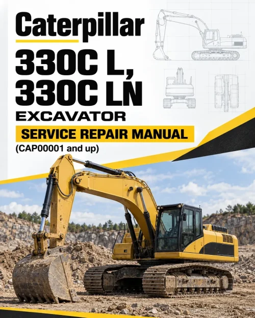 Caterpillar CAT 330C L, 330C LN Excavator Service Repair Manual (CAP00001 and up)