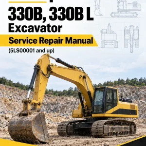 Caterpillar CAT 330B, 330B L Excavator Service Repair Manual (5LS00001 and up)