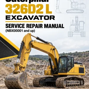 Caterpillar CAT 326D2 L Excavator Service Repair Manual (NBX00001 and up)