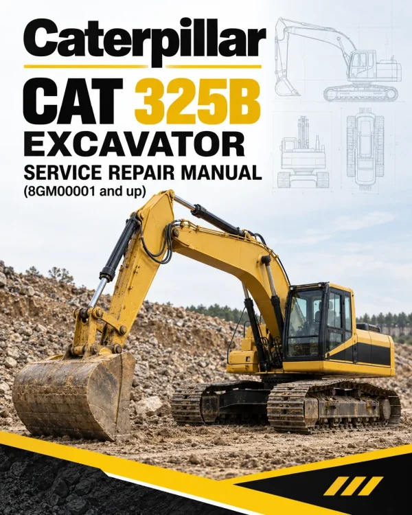 Caterpillar CAT 325B Excavator Service Repair Manual (8GM00001 and up) Caterpillar CAT 325B Excavator Service Repair Manual (8GM00001 and up)