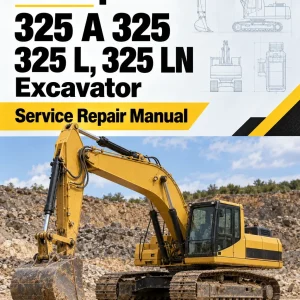 Caterpillar CAT 325 A 325 325 L, 325 LN Excavator Service Repair Manual (9ZK00001 and up)