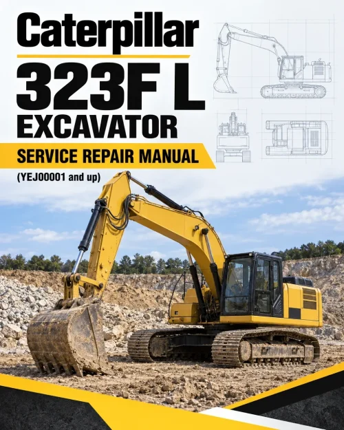Caterpillar CAT 323F L Excavator Service Repair Manual (YEJ00001 and up)
