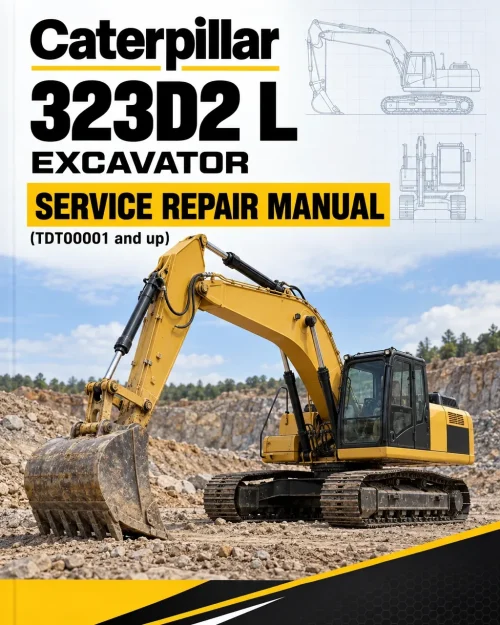 Caterpillar CAT 323D2 L Excavator Service Repair Manual (TDT00001 and up) Caterpillar CAT 323D2 L Excavator Service Repair Manual (TDT00001 and up)