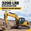 Caterpillar CAT 320D LRR Excavator Service Repair Manual (ZGB00001 and up)
