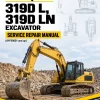 Caterpillar CAT 319D L, 319D LN Excavator Service Repair Manual (AYF00001 and up)