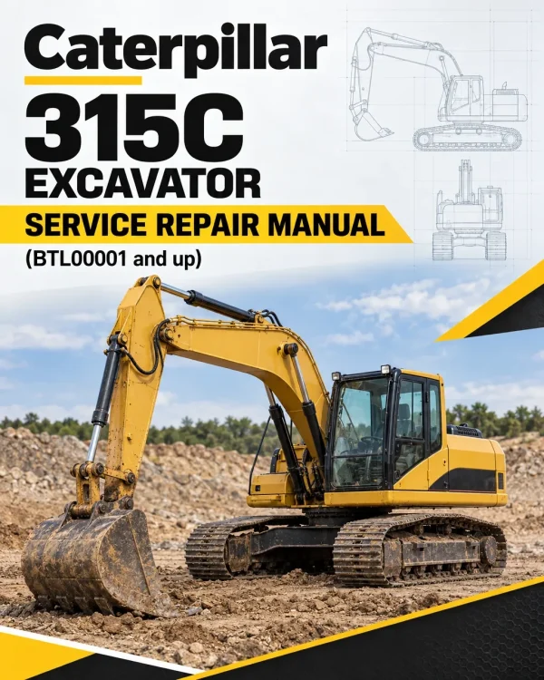 Caterpillar CAT 315C Excavator Service Repair Manual (BTL00001 and up) Caterpillar CAT 315C Excavator Service Repair Manual (BTL00001 and up)