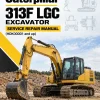 Caterpillar CAT 313F LGC Excavator Service Repair Manual (HDK00001 and up)
