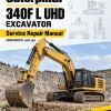 Caterpillar CAT 340F L UHD Excavator Service Repair Manual (WBX00001 and up) Caterpillar CAT 340F L UHD Excavator Service Repair Manual (WBX00001 and up)