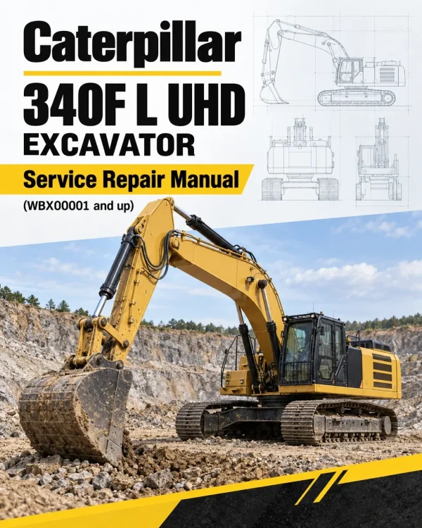 Caterpillar CAT 340F L UHD Excavator Service Repair Manual (WBX00001 and up) Caterpillar CAT 340F L UHD Excavator Service Repair Manual (WBX00001 and up)