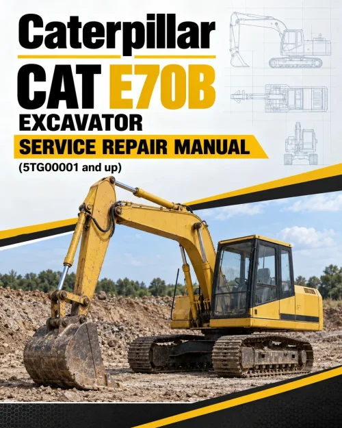Caterpillar CAT E70B Excavator Service Repair Manual (5TG00001 and up) Caterpillar CAT E70B Excavator Service Repair Manual (5TG00001 and up)