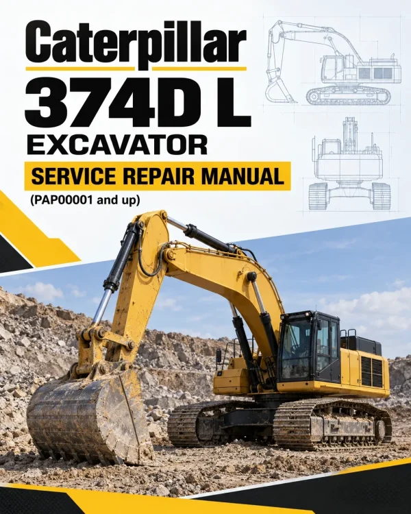 Caterpillar CAT 374D L Excavator Service Repair Manual (PAP00001 and up) Caterpillar CAT 374D L Excavator Service Repair Manual (PAP00001 and up)