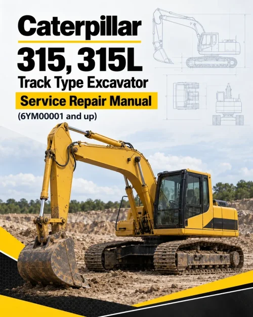 Caterpillar CAT 315, 315L Track Type Excavator Service Repair Manual (6YM00001 and up) Caterpillar CAT 315, 315L Track Type Excavator Service Repair Manual (6YM00001 and up)