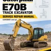 Caterpillar CAT E70B Track Excavator Service Repair Manual (6AK00001 and up)