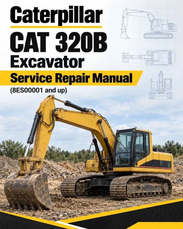 Caterpillar CAT 320B Excavator Service Repair Manual (8ES00001 and up) Caterpillar CAT 320B Excavator Service Repair Manual (8ES00001 and up)