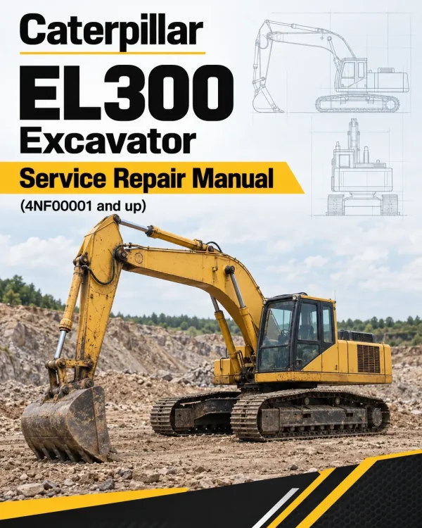 Caterpillar CAT EL300 Excavator Service Repair Manual (4NF00001 and up) Caterpillar CAT EL300 Excavator Service Repair Manual (4NF00001 and up)
