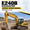 Caterpillar CAT E240B Excavator Service Repair Manual (8SF00001 and up)