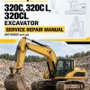 Caterpillar CAT 320C, 320C L, 320CL Excavator Service Repair Manual (HKT00001 and up) Caterpillar CAT 320C, 320C L, 320CL Excavator Service Repair Manual (HKT00001 and up)