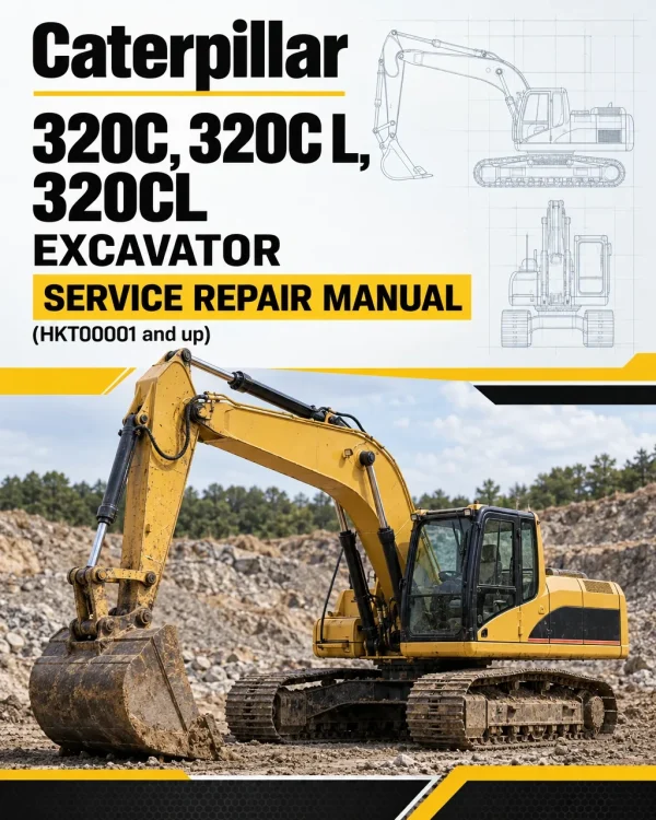 Caterpillar CAT 320C, 320C L, 320CL Excavator Service Repair Manual (HKT00001 and up) Caterpillar CAT 320C, 320C L, 320CL Excavator Service Repair Manual (HKT00001 and up)