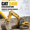 Caterpillar CAT 245D Excavator Service Repair Manual (7ZJ00001 and up) Caterpillar CAT 245D Excavator Service Repair Manual (7ZJ00001 and up)