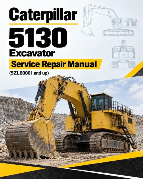 Caterpillar CAT 5130 Excavator Service Repair Manual (5ZL00001 and up) Caterpillar CAT 5130 Excavator Service Repair Manual (5ZL00001 and up)