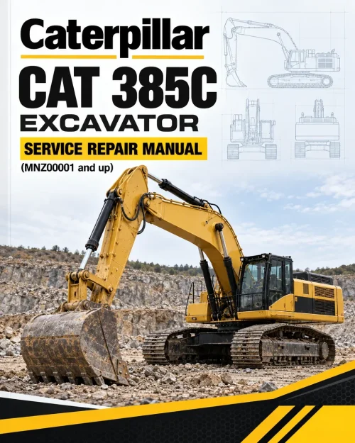 Caterpillar CAT 385C Excavator Service Repair Manual (MNZ00001 and up) Caterpillar CAT 385C Excavator Service Repair Manual (MNZ00001 and up)