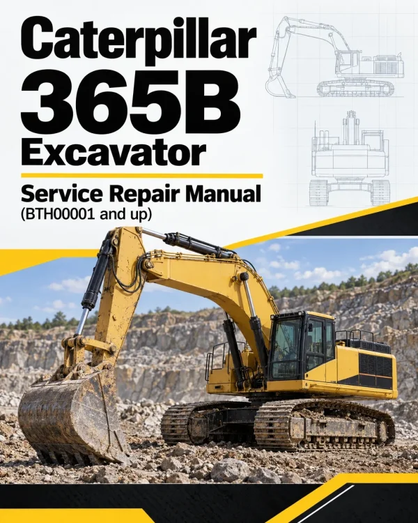 Caterpillar CAT 365B Excavator Service Repair Manual (BTH00001 and up) Caterpillar CAT 365B Excavator Service Repair Manual (BTH00001 and up)
