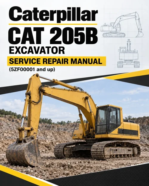 Caterpillar CAT 205B Excavator Service Repair Manual (5ZF00001 and up) Caterpillar CAT 205B Excavator Service Repair Manual (5ZF00001 and up)