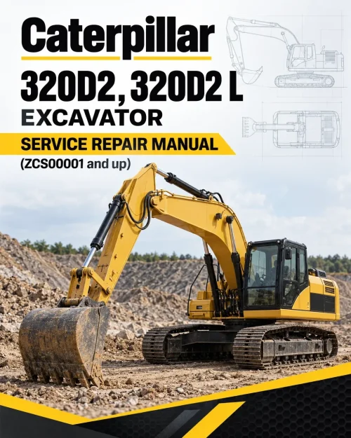 Caterpillar CAT 320D2, 320D2 L Excavator Service Repair Manual (ZCS00001 and up) Caterpillar CAT 320D2, 320D2 L Excavator Service Repair Manual (ZCS00001 and up)