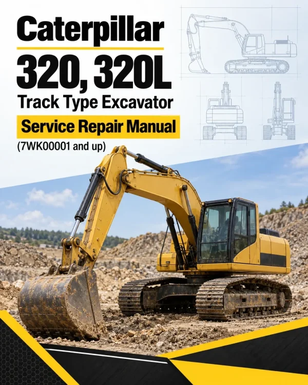 Caterpillar CAT 320, 320L Track Type Excavator Service Repair Manual (7WK00001 and up) Caterpillar CAT 320, 320L Track Type Excavator Service Repair Manual (7WK00001 and up)