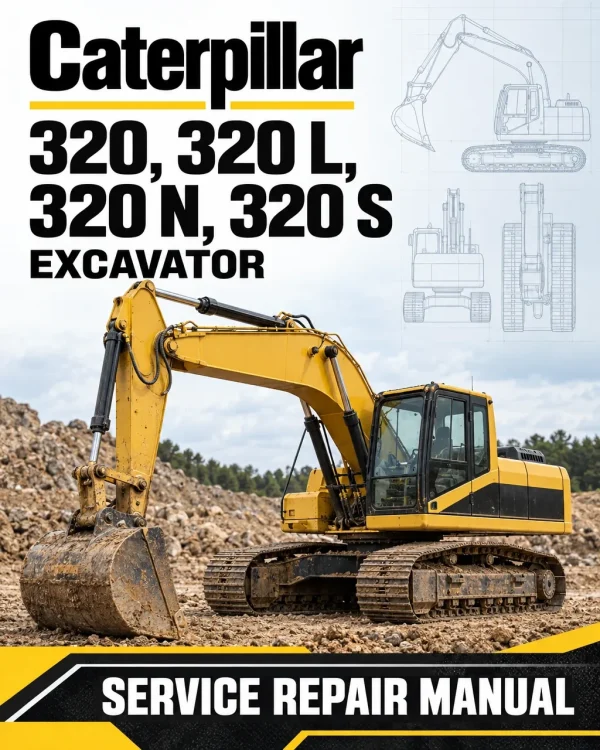 Caterpillar CAT 320, 320 L, 320 N, 320 S Excavator Service Repair Manual (3XK00822 and up) Caterpillar CAT 320, 320 L, 320 N, 320 S Excavator Service Repair Manual (3XK00822 and up)