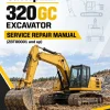 Caterpillar CAT 320 GC Excavator Service Repair Manual (ZBT00001 and up)