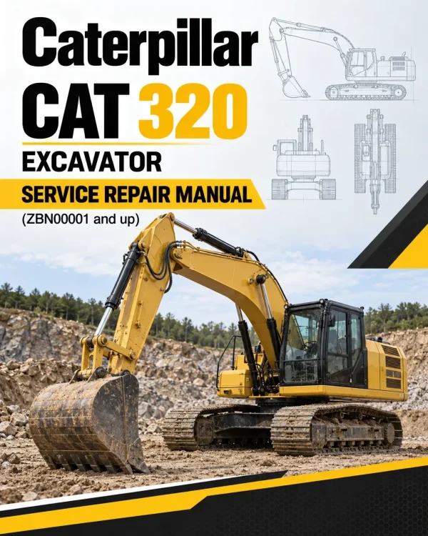 Caterpillar CAT 320 Excavator Service Repair Manual (ZBN00001 and up) Caterpillar CAT 320 Excavator Service Repair Manual (ZBN00001 and up)