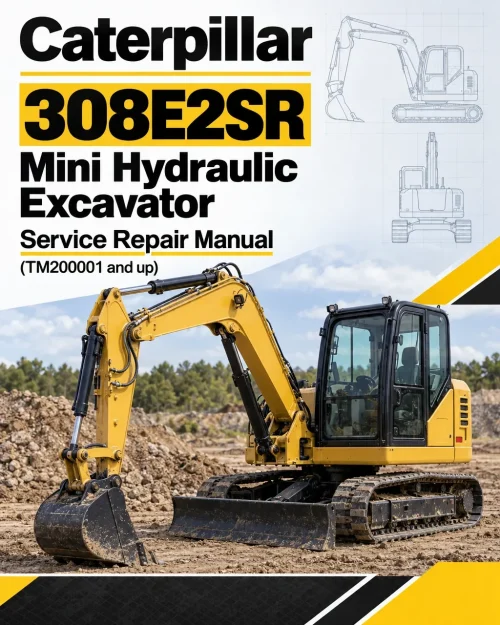 Caterpillar CAT 308E2SR Mini Hydraulic Excavator Service Repair Manual (TM200001 and up) Caterpillar CAT 308E2SR Mini Hydraulic Excavator Service Repair Manual (TM200001 and up)