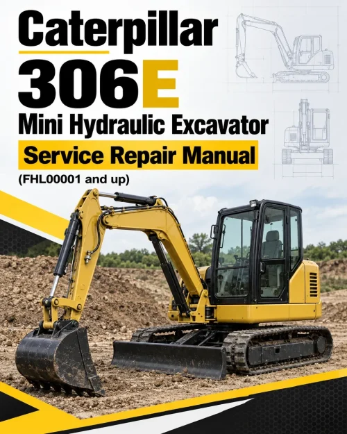 Caterpillar CAT 306E Mini Hydraulic Excavator Service Repair Manual (FHL00001 and up) Caterpillar CAT 306E Mini Hydraulic Excavator Service Repair Manual (FHL00001 and up)