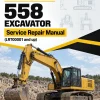 Caterpillar CAT 558 Excavator Service Repair Manual (LRT00001 and up)