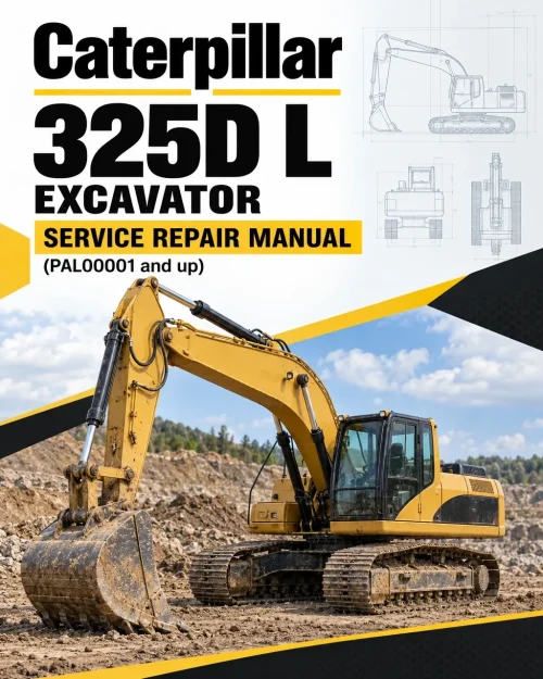 Caterpillar CAT 325D L Excavator Service Repair Manual (PAL00001 and up)