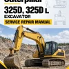 Caterpillar CAT 325D, 325D L Excavator Service Repair Manual (KDG00001 and up)