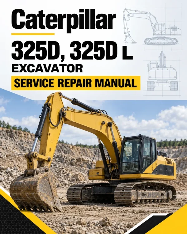 Caterpillar CAT 325D, 325D L Excavator Service Repair Manual (KDG00001 and up)