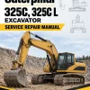 Caterpillar CAT 325C, 325C L Excavator Service Repair Manual (JLD00001 and up)