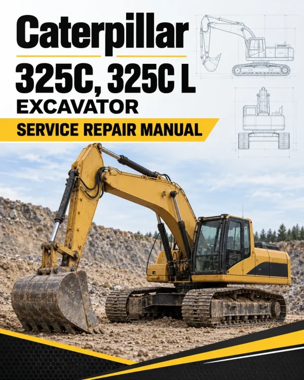 Caterpillar CAT 325C, 325C L Excavator Service Repair Manual (JLD00001 and up)