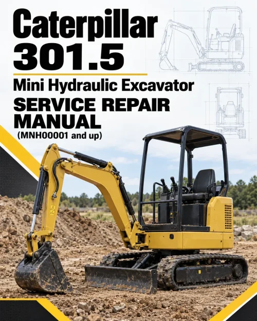Caterpillar CAT 301.5 Mini Hydraulic Excavator Service Repair Manual (MNH00001 and up) Caterpillar CAT 301.5 Mini Hydraulic Excavator Service Repair Manual (MNH00001 and up)