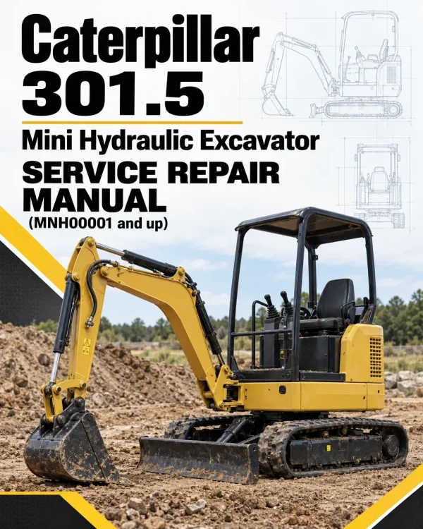 Caterpillar CAT 301.5 Mini Hydraulic Excavator Service Repair Manual (MNH00001 and up) Caterpillar CAT 301.5 Mini Hydraulic Excavator Service Repair Manual (MNH00001 and up)