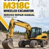 Caterpillar CAT M318C Wheeled Excavator Service Repair Manual (H2F00001 and up)
