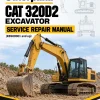Caterpillar CAT 320D2 Excavator Service Repair Manual (KBS00001 and up)