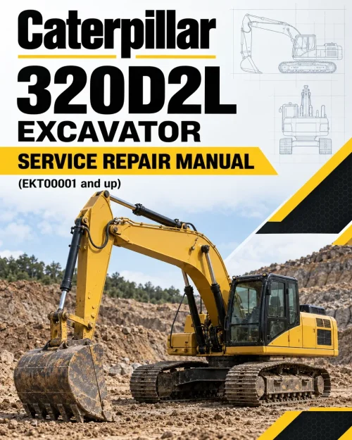 Caterpillar CAT 320D2L Excavator Service Repair Manual (EKT00001 and up)