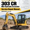 Caterpillar CAT 303 CR Mini Hydraulic Excavator Service Repair Manual (DMA00001 and up) Caterpillar CAT 303 CR Mini Hydraulic Excavator Service Repair Manual (DMA00001 and up)